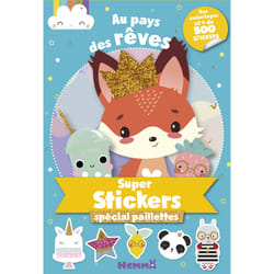 ISBN Au Pays de rêves - Super stickers spécial paillettes : Le livre de Collectif