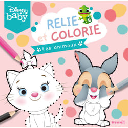 ISBN Disney Baby - Relie et colorie - Les animaux : Le livre de Collectif