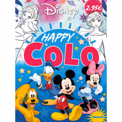 ISBN Disney - Happy colo (Mickey et ses amis) : Le livre de Collectif, 32 pages