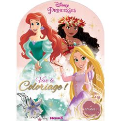ISBN Disney Princesses - Vive le coloriage ! (Ariel, Vaiana, Raiponce) : Le livre de Collectif