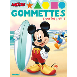 ISBN Mickey et ses amis - Gommettes pour les petits (Mickey surf) : Le livre de Collectif