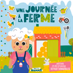 ISBN Mon P'tit Hemma - Histoire avec stickers repositionnables - Une journée à la ferme - Histoire avec plus de 80 stickers r ...