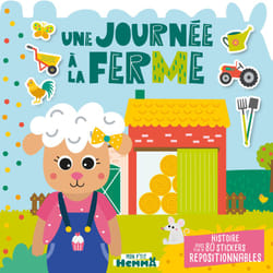 ISBN Mon P'tit Hemma - Histoire avec stickers repositionnables - Une journée à la ferme - Histoire avec plus de 80 stickers repositionnables : Le livre de Carotte et Compagnie