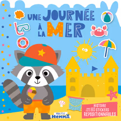 ISBN Mon P'tit Hemma - Histoire avec stickers repositionnables - Une journée à la mer - Histoire avec plus de 80 stickers rep ...