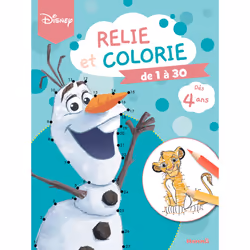 ISBN Relie et colorie - De 1 à 30 : Le livre de Collectif, 32 pages