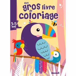ISBN Mon gros livre de coloriage (Perroquets) : Le livre de Collectif, 192 pages