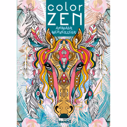 ISBN Color Zen Animaux Merveilleux : Le livre de Collectif, 48 pages