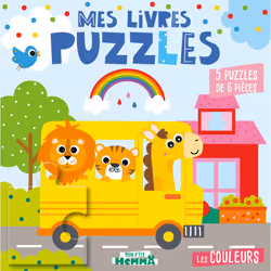 ISBN Mes Livres Puzzles - Les Couleurs : Le livre de Carotte et Compagnie, Collectif, 12 pages