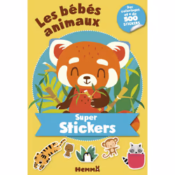 ISBN Les bébés animaux - Super Stickers : Le livre de Collectif, 120 pages