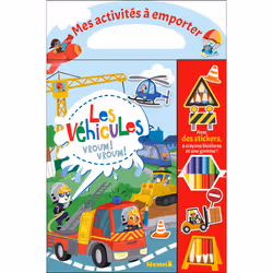 ISBN Mes activités à emporter - Les véhicules - Vroum! Vroum! : Le livre de Stéphanie Alastra, Collectif, 104 pages