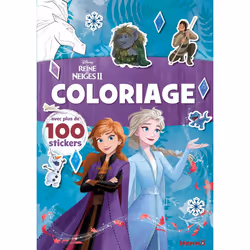 ISBN Disney La Reine des Neiges 2 - Coloriage avec plus de 100 stickers : Le livre de Collectif, 24 pages