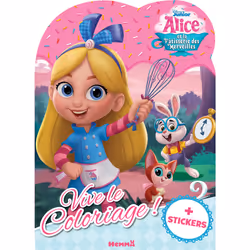 ISBN Disney Junior Alice et la Pâtisserie des Merveilles - Vive le coloriage ! : Le livre de Collectif, 28 pages