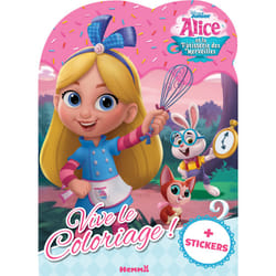 ISBN Disney Junior Alice et la Pâtisserie des Merveilles - Vive le coloriage ! : Le livre de Collectif