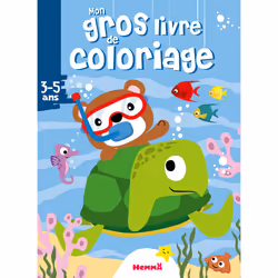 ISBN Mon gros livre de coloriage (Ourson-Tortue) : Le livre de Collectif, 192 pages