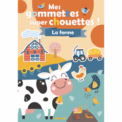 ISBN Mes colos et gommettes super chouettes ! La ferme (Vache-Tracteur-Remorque) : Le livre de Collectif, 24 pages