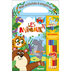 ISBN Les animaux - Mes activités à emporter : Le livre de Stéphanie Alastra, Collectif