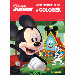 ISBN Disney Junior Mickey Mouse Funhouse - Mon premier bloc à colorier : Le livre de Collectif, 96 pages