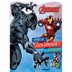 ISBN Marvel Avengers - Vive le coloriage ! (Black Panther) : Le livre de Collectif, 28 pages