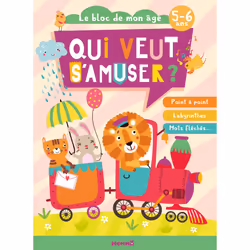 ISBN Qui veut s'amuser ? (Train animaux) - Point à point, Labyrinthes, Mots fléchés ... : Le livre de Collectif, Collectif, 9 ...