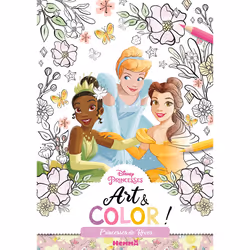 ISBN Disney Princesses - Art & Color ! - Princesses de Rêves : Le livre de Collectif, 48 pages