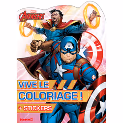 ISBN Marvel Avengers - Vive le coloriage ! (Dr Strange et Captain America) : Le livre de Collectif, 28 pages