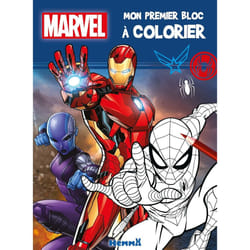 ISBN Marvel - Mon premier bloc à colorier (Iron-Man) : Le livre de Collectif