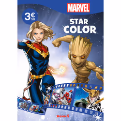 ISBN Marvel - Star Color (Captain Marvel et Groot) : Le livre de Collectif, 64 pages
