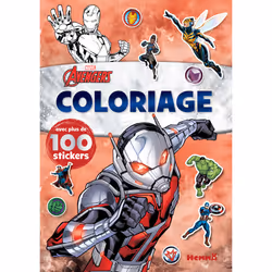 ISBN Marvel Avengers - Coloriage avec plus de 100 stickers (Ant-Man) : Le livre de Collectif, 24 pages