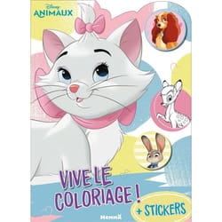 ISBN Disney Animaux - Vive le coloriage ! (Marie points colorés) : Le livre de Collectif