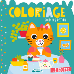 ISBN Mon P'tit Hemma - Coloriage pour les petits - Le gouter : Le livre de Carotte et Compagnie, Collectif, 24 pages