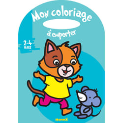 ISBN Mon coloriage à emporter (2-4 ans) (Chat et souris) : Le livre de Marie-Anne Didierjean
