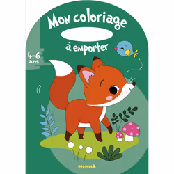 ISBN Mon coloriage à emporter (4-6 ans) (Renard) : Le livre de Estelle Madeddu, 24 pages