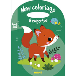 ISBN Mon coloriage à emporter (4-6 ans) (Renard) : Le livre de Estelle Madeddu
