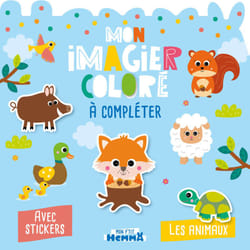 ISBN Mon P'tit Hemma - Mon imagier coloré à compléter - Les animaux - Avec stickers : Le livre de Carotte et Compagnie, Collectif