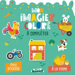 ISBN Mon P'tit Hemma - Mon imagier coloré à compléter - A la ferme - Avec stickers : Le livre de Carotte et Compagnie, Collectif