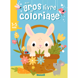ISBN Mon gros livre de coloriage (Lapin panier) : Le livre de Collectif, 192 pages
