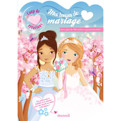 ISBN Coup de coeur créations - Mes tenues de mariage - Avec plus de 500 stickers repositionnables ! : Le livre de Elen Lescoat, Collectif