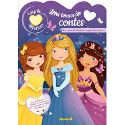 ISBN Coup de coeur créations - Mes tenues de contes - Avec plus de 500 stickers repositionnables ! : Le livre de Elen Lescoat, Collectif