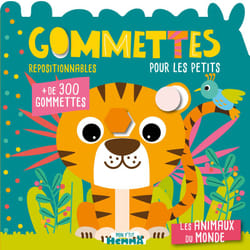ISBN Mon P'tit Hemma - Gommettes pour les petits - Les animaux du monde - + de 300 gommettes repositionnables : Le livre de Carotte et Compagnie