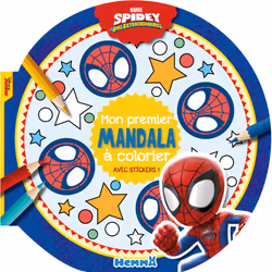 ISBN Marvel Spidey et ses amis extraordinaires - Mon premier mandala à colorier - Avec stickers ! : Le livre de Collectif, 52 ...