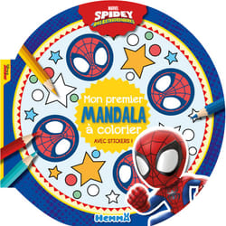 ISBN Marvel Spidey et ses amis extraordinaires - Mon premier mandala à colorier - Avec stickers ! : Le livre de Collectif