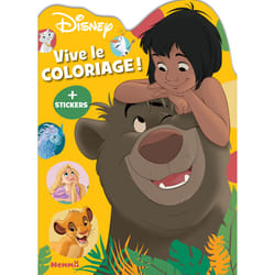 ISBN Disney - Vive le coloriage ! (Mowgli et Baloo) : Le livre de Collectif