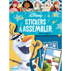 ISBN Disney - Stickers à assembler - Repositionnables ! : Le livre de Collectif