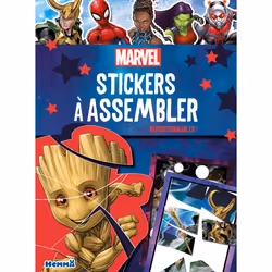 ISBN Marvel - Stickers à assembler (Les Gardiens de la Galaxie) - Repositionnables ! : Le livre de Collectif, 28 pages