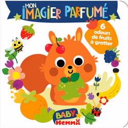 ISBN Baby Hemma - Mon imagier parfumé - 6 odeurs de fruits à gratter : Le livre de Binbin Robin, Collectif, 14 pages