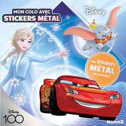 ISBN Disney 100 Disney - Mon colo avec stickers métal - Des stickers métal en bonus ! : Le livre de Collectif