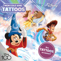ISBN Disney 100 Disney - Mon colo avec tattoos - Des tattoos en bonus ! : Le livre de Collectif