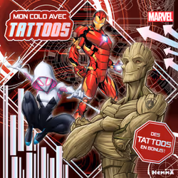 ISBN Marvel - Mon colo avec tattoos - Des tattoos en bonus ! : Le livre de Collectif, 26 pages