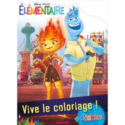 ISBN Disney Pixar Elémentaire - Vive le coloriage ! - + stickers : Le livre de Collectif