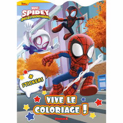 ISBN Marvel Spidey et ses amis extraordinaires - Vive le coloriage ! (Spidey, Ghost-Spider, Spin) - + stickers : Le livre de  ...